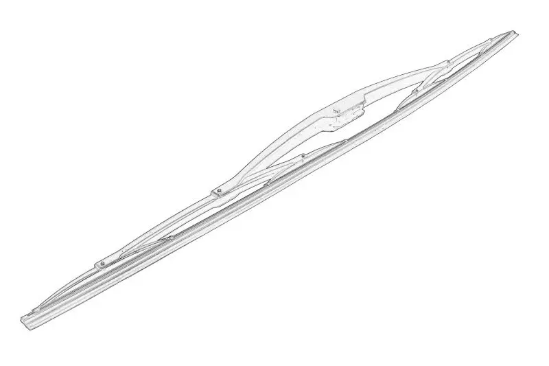 Pióro wycieraczki szkieletowe przód 1000mm BPART – SOL-49500