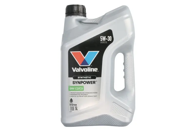 Olej silnikowy SYNPOWER (5L) 5W30 VALVOLINE – SYNPOWER ENVC2/C3 5W30 5L