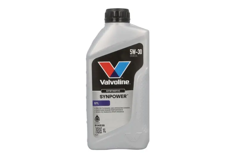 Olej silnikowy SYNPOWER (1L) 5W30 VALVOLINE – SYNPOWER STL 5W30 1L