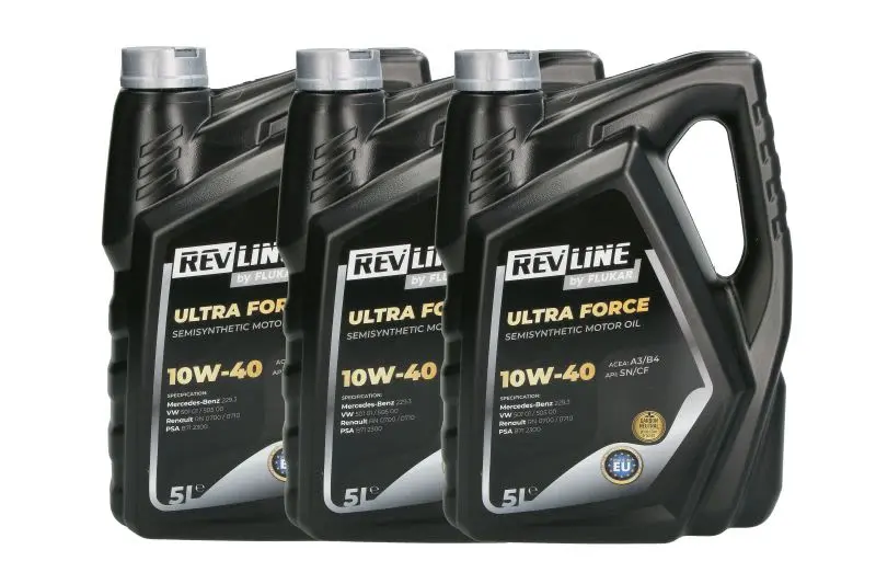 Olej silnikowy ULTRA FORCE (3x5L) 10W40 REVLINE – ULTRA F. 10W40 5L SET