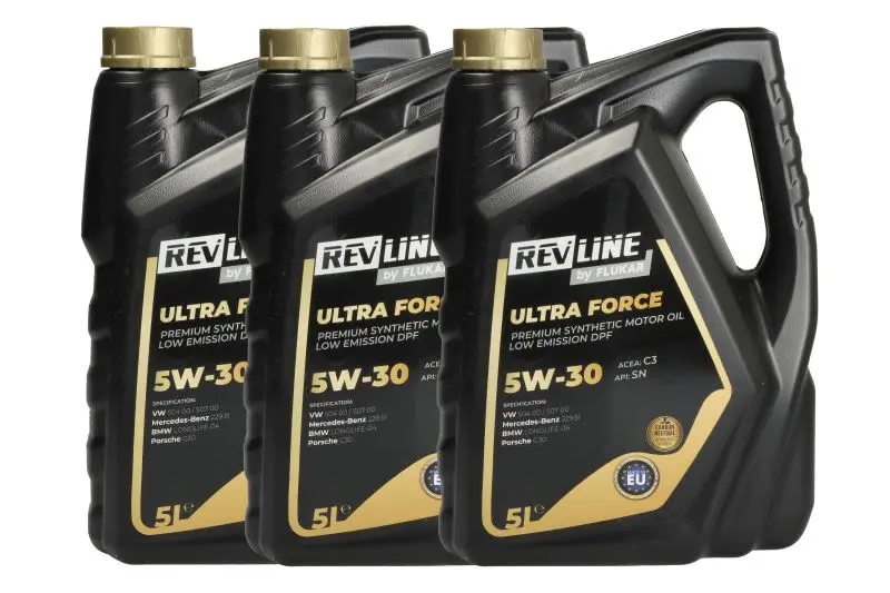 Olej silnikowy ULTRA FORCE (3x5L) 5W30 REVLINE – ULTRA F. C3 5W30 5L SET