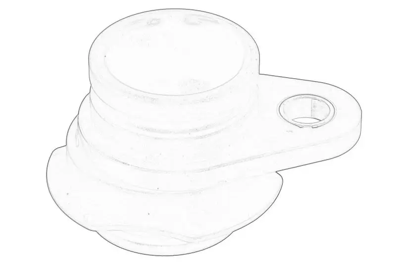 Element układu z pompowtryskiwaczem (przelotka wiązki pompowtryskiwaczy) 34mm VOLVO TRUCK – VO20429993