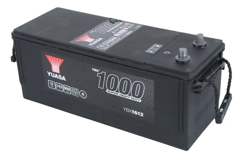 Akumulator 12V 143Ah/900A 1000 Series Super Heavy Duty (L+ Biegun standardowy) 513x189x223 B00 - brak stopki mocującej (Rozruchowy) YUASA – YBX1612