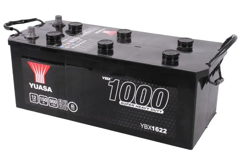 Akumulator 12V 150Ah/900A 1000 Series Super Heavy Duty (L+ Biegun standardowy) 510x218x210 B00 - brak stopki mocującej (Rozruchowy) YUASA – YBX1622