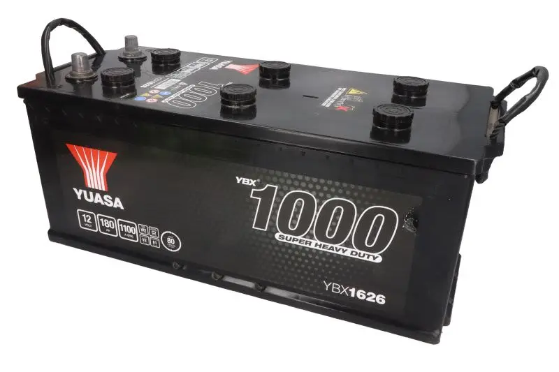 Akumulator 12V 180Ah/1100A 1000 Series Super Heavy Duty (P+ Biegun standardowy) 513x223x223 B03 - stopka o wysokości 10,5 mm (Rozruchowy) YUASA – YBX1626