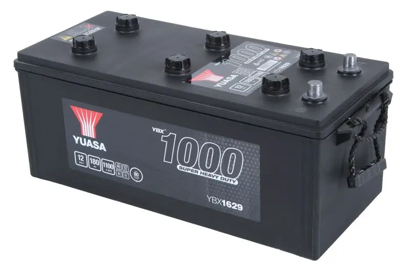 Akumulator 12V 180Ah/1100A 1000 Series Super Heavy Duty (L+ Biegun standardowy) 513x223x223 B00 - brak stopki mocującej (Rozruchowy) YUASA – YBX1629