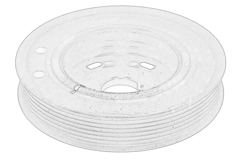 Koło pasowe wału korbowego FORD – 2190426
