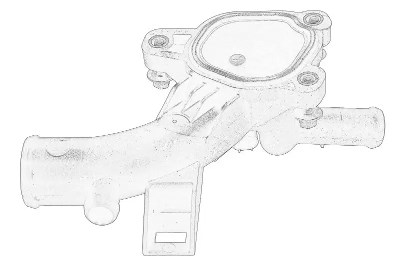 Króciec układu chłodzenia OPEL – 25192985