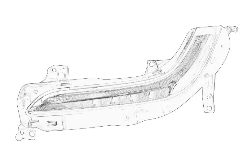 Światło dzienne przód L (LED) RENAULT – 26 60 560 53R
