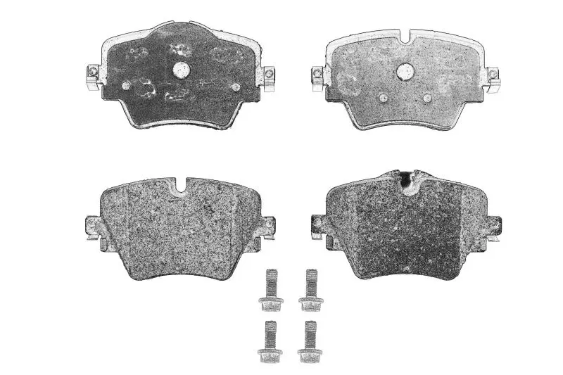 Klocki hamulcowe kpl. ceramiczne przód BMW – 34 11 6 890 553