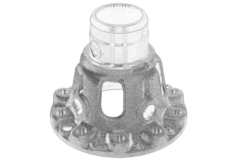 Obudowa dyferencjału (mechanizm różnicowy) HYUNDAI – 458223B250