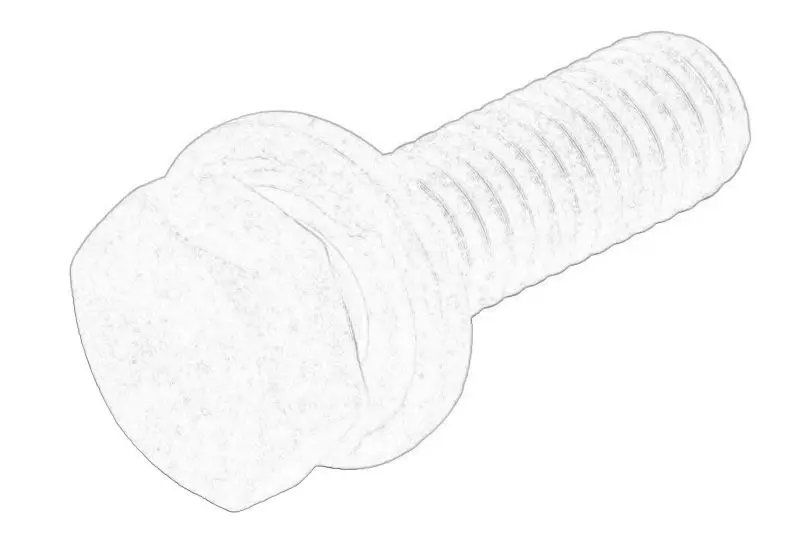 Śruba mocowania koła wału korbowego PEUGEOT – 6501634980