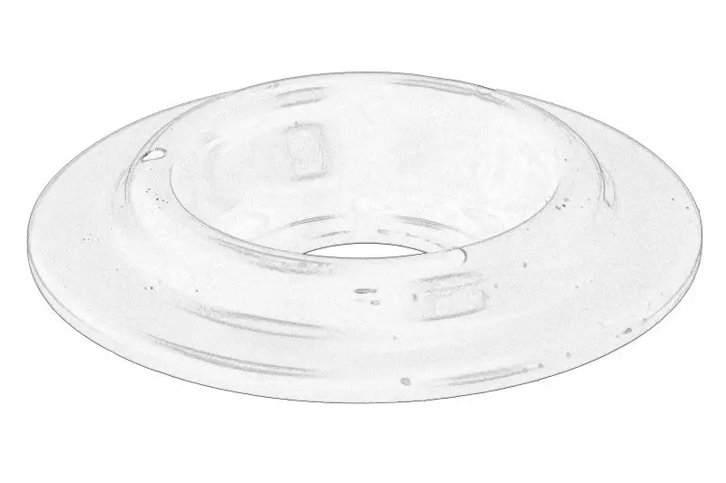 Talerz sprężyny przód VW – 6R0 412 341A
