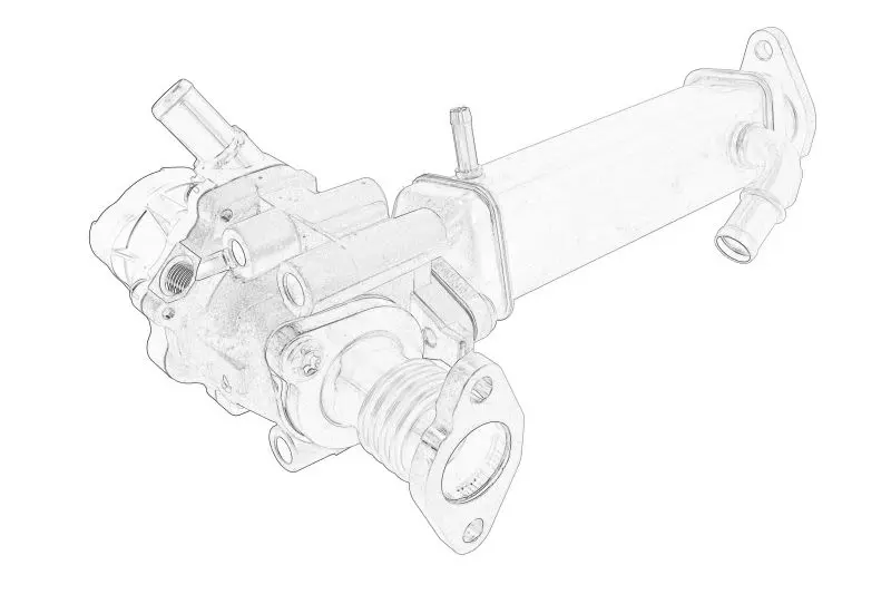 Chłodnica spalin (z zaworem EGR) FIAT – 71797155
