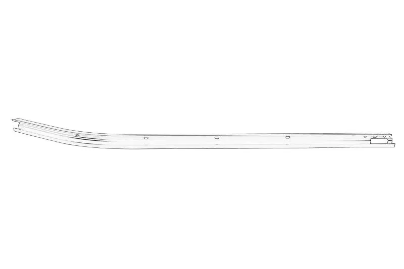 Prowadnica drzwi przesuwnych dół P RENAULT – 77 00 350 377