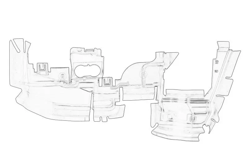 Kierownica powietrza L VW – 80A 121 673H