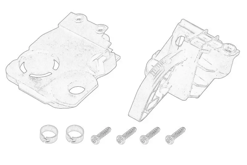 Zestaw naprawczy mocowania reflektora L OPEL – 9847752280
