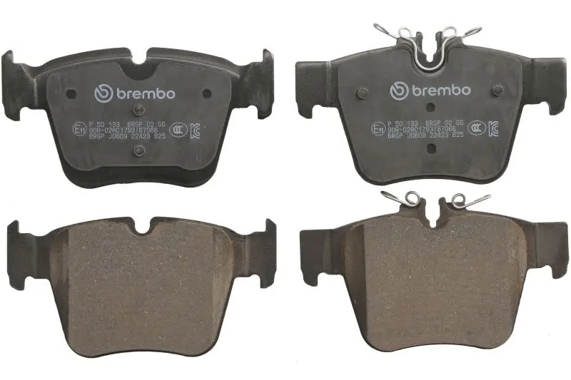 Klocki hamulcowe kpl. tył (bez dodatków) BREMBO – P 50 133