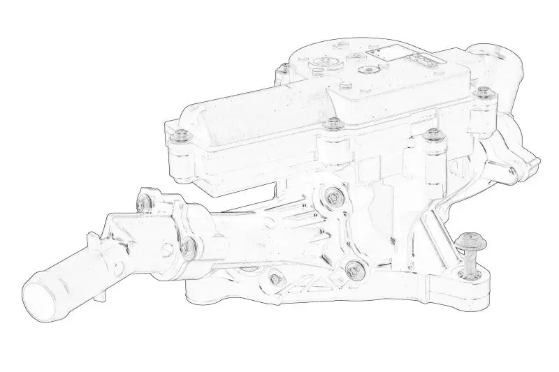 Termostat cieczy chłodzącej (skrzy.MT MAZDA – PYFA-15-16ZB