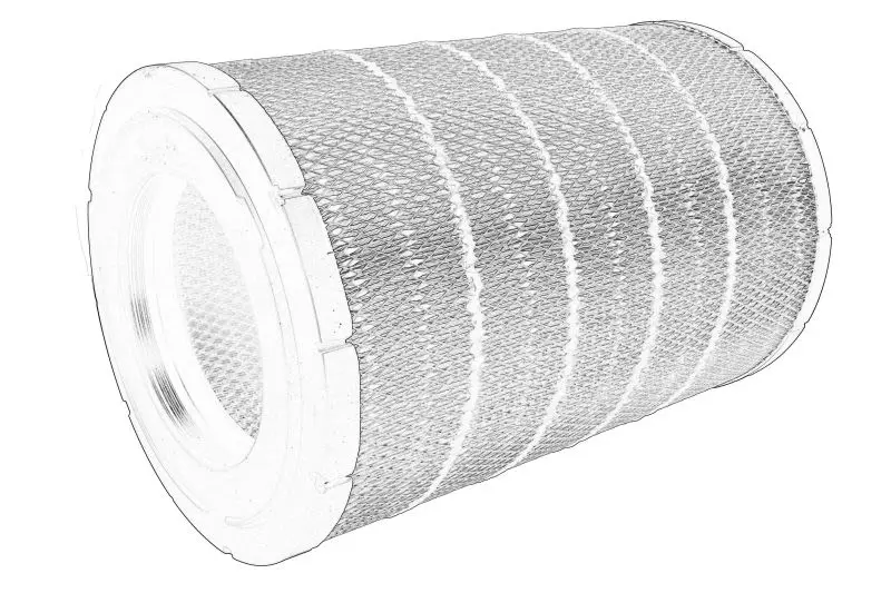 Filtr powietrza (wkład filtra) RVI – RVI5001865723