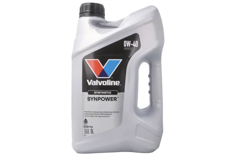 Olej silnikowy SYNPOWER (5L) 0W40 VALVOLINE – SYNPOWER 0W40 5L