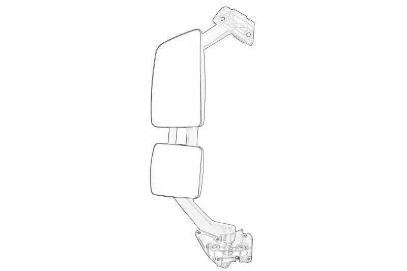 Lusterko zewnętrzne L VOLVO TRUCK – VO24063134