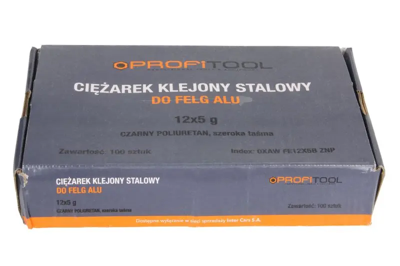 Ciężarek Klejony PROFITOOL – 0XAW FE12X5B ZNP
