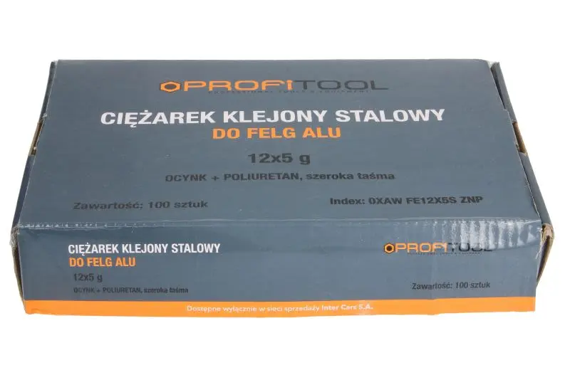 Ciężarek Klejony PROFITOOL – 0XAW FE12X5S ZNP