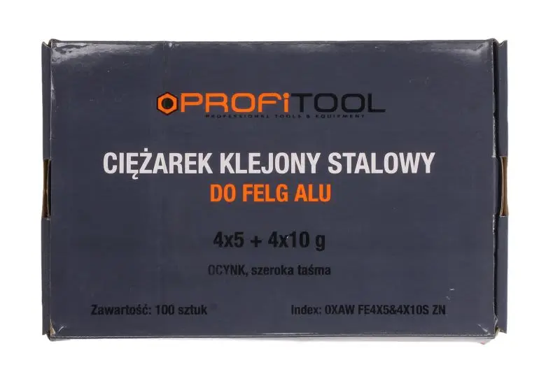 Ciężarek Klejony PROFITOOL – 0XAW FE4X5&4X10S ZN