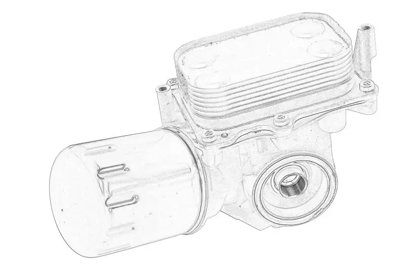 Chłodnica oleju (z filtrem FIAT – 55267562