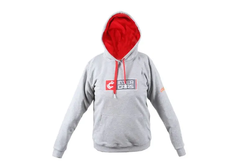 Bluza szara męska z logo IC/ OSRAM rozm.XL INTER CARS MARKETING SERVICES – BLUZA SZARA OSRAM XL