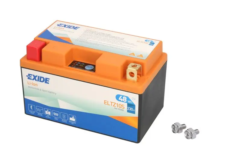 Akumulator Litowo-Jonowy EXIDE 12V 4Ah 230A L+ Bezobsługowy 150x90x95mm Uruchomiony ELTZ10S – ELTZ10S EXIDE