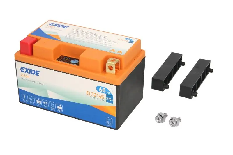 Akumulator Litowo-Jonowy EXIDE 12V 5Ah 290A L+ Bezobsługowy 150x90x95mm Uruchomiony ELTZ14S – ELTZ14S EXIDE