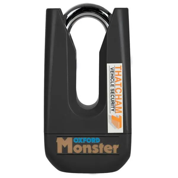 Blokada tarczy hamulcowej Monster OXFORD kolor czarny 135mm x 70mm trzpień 11mm – OF32M