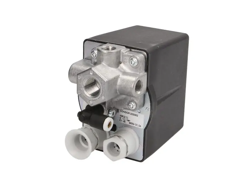 AIRPRESS Wyłącznik ciśnieniowy MDR 400V z termikiem 6,3-10A – P36319/2