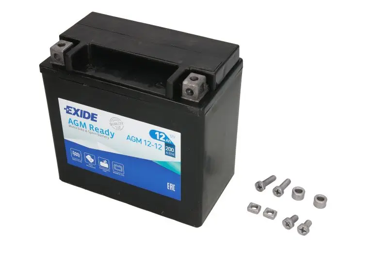Akumulator AGM EXIDE 12V 12Ah 200A L+ Bezobsługowy 150x90x145mm Uruchomiony YTX14-BS – YTX14-BS EXIDE READY