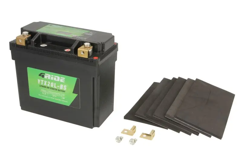 Akumulator Litowo-Jonowy/Rozruchowy 4 RIDE 12V 370A P+ Bezobsługowy 175x87x155mm Uruchomiony YTX20L-BS – YTX20L-BS 4RIDE LI-ION