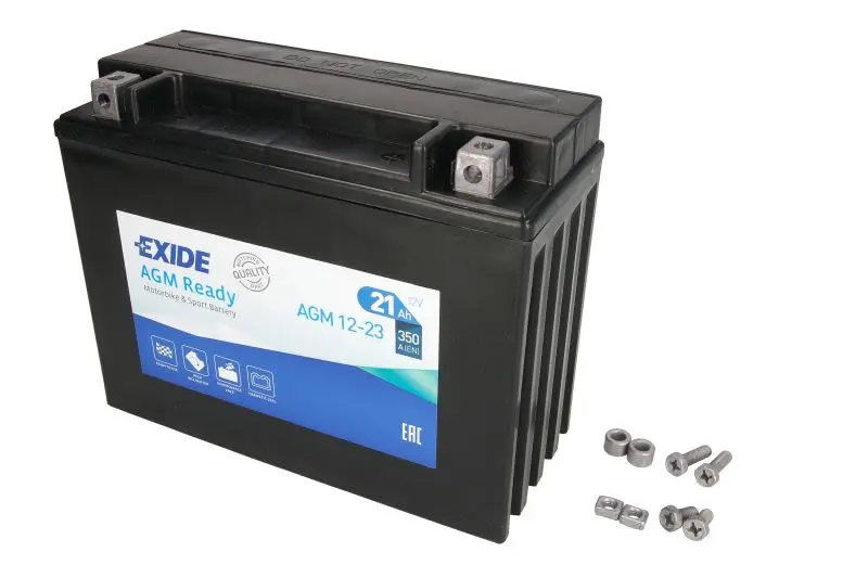 Akumulator AGM EXIDE 12V 21Ah 350A P+ Bezobsługowy 205x90x165mm Uruchomiony YTX24HL-BS – YTX24HL-BS EXIDE READY