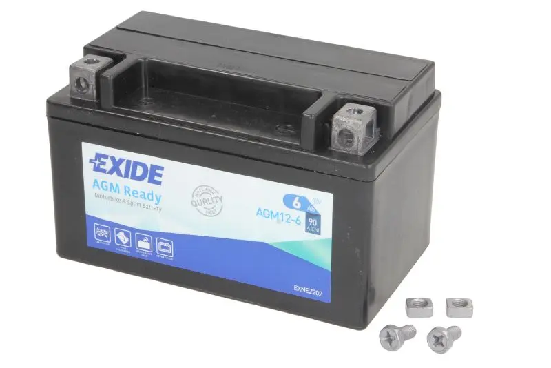 Akumulator AGM/Rozruchowy EXIDE 12V 6Ah 90A L+ Bezobsługowy 150x87x93mm Uruchomiony YTX7A-BS – YTX7A-BS EXIDE READY