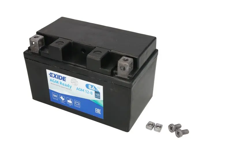 Akumulator AGM EXIDE 12V 9Ah 145A L+ Bezobsługowy 150x90x95mm Uruchomiony YTZ10S-BS – YTZ10S-BS EXIDE READY